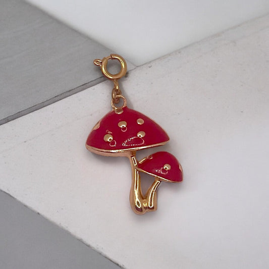 Spotted Mushroom Charm