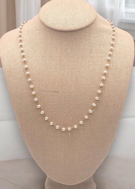 3mm Pearl Necklace