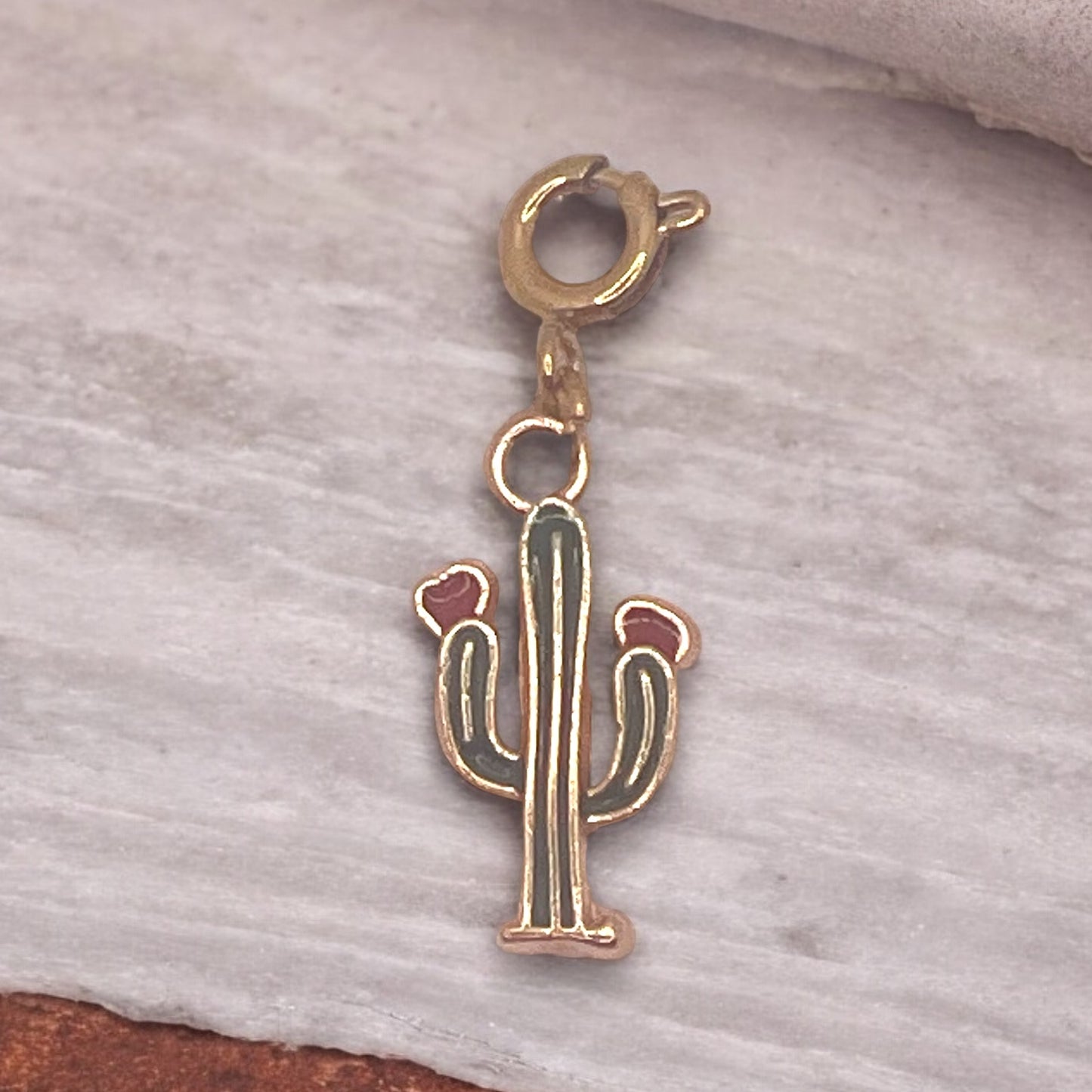 Spikey Cactus Charm