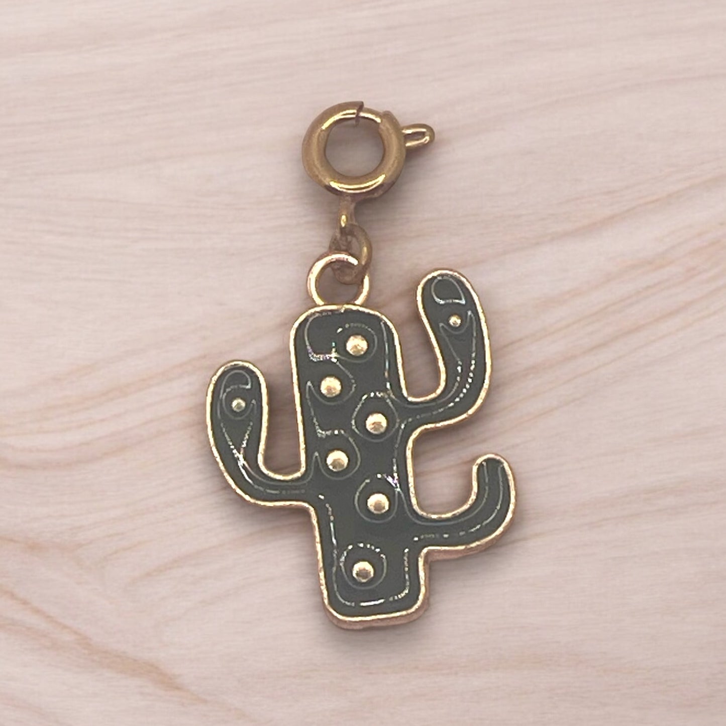 Cowboy Cactus Charm