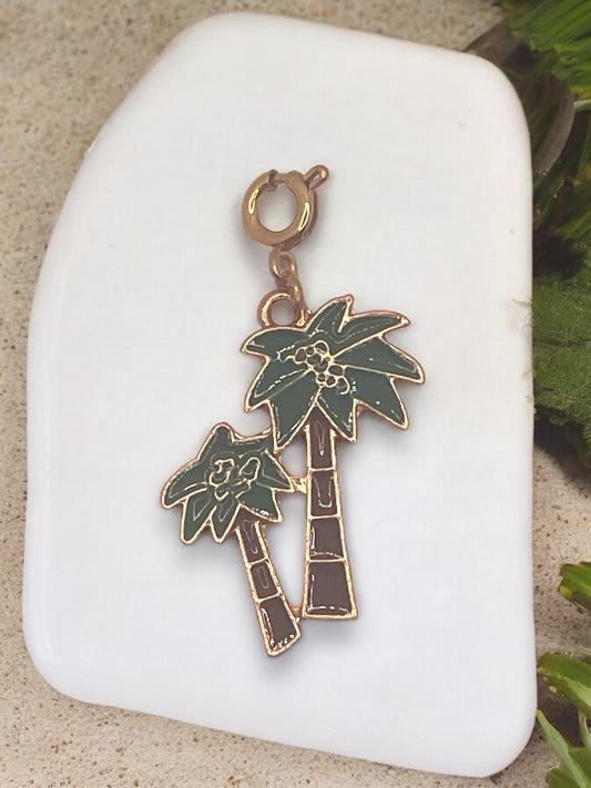 Royal Palm Tree Charm