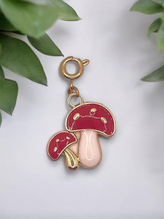 Mushroom Duo Charm