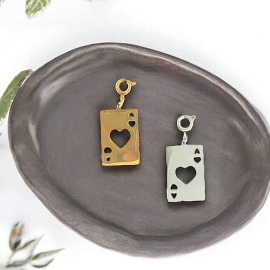 Ace of Hearts Charm