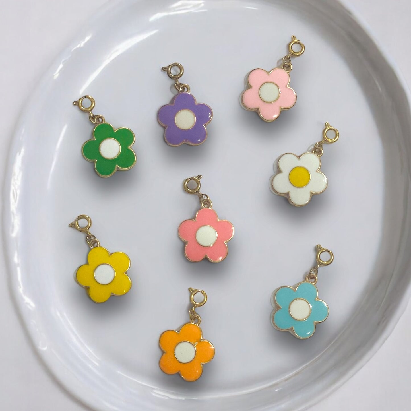 Cartoon Flower Charm