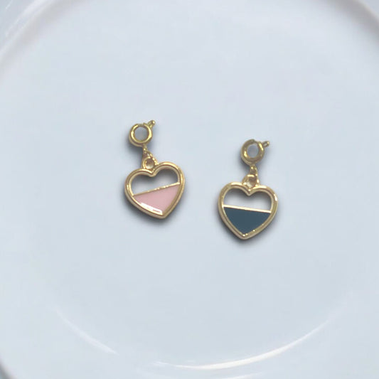 Halfway Heart Charm