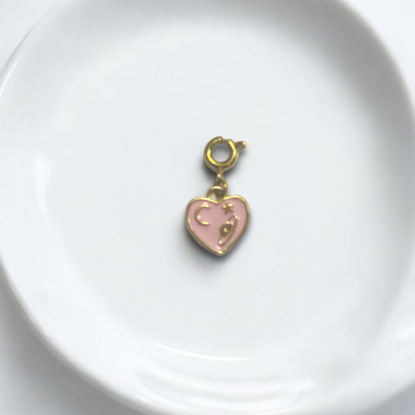 Space Heart Charm