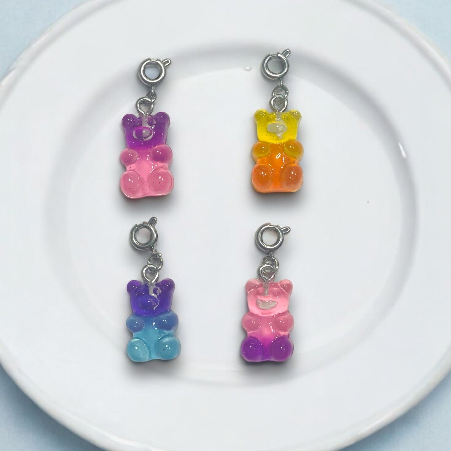 Two-tone Gummy Bear Charm