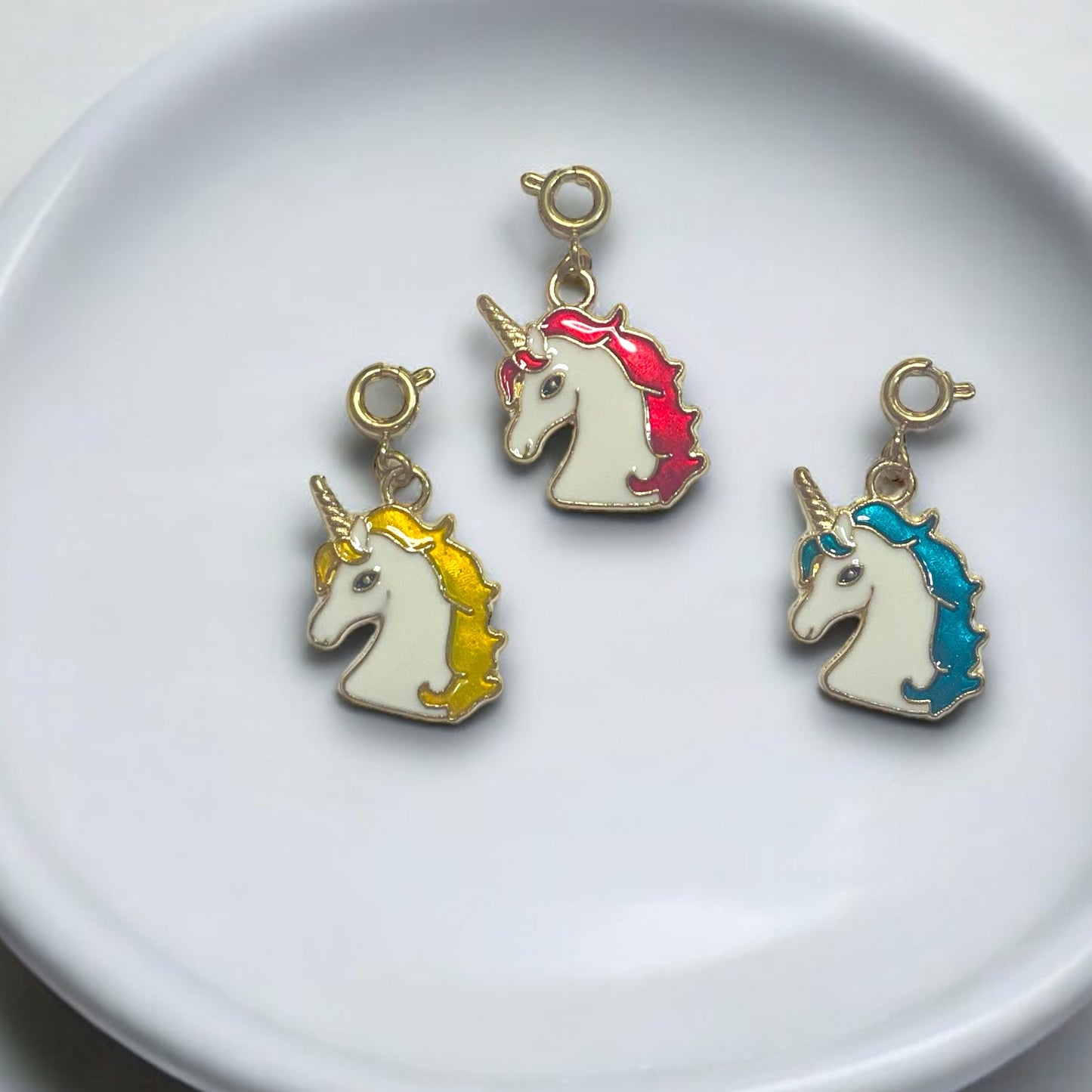 Unicorn Head Charm